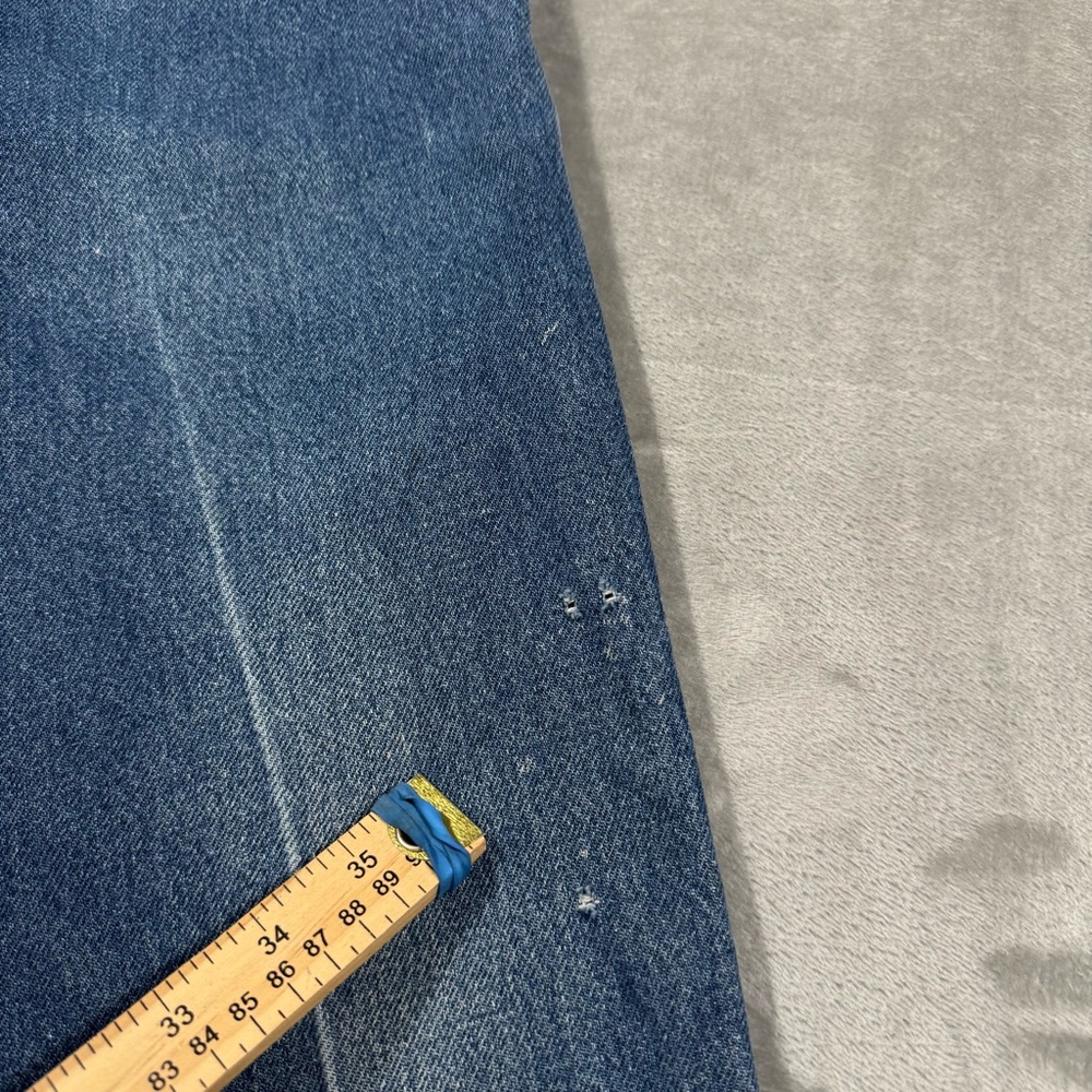 VTG Y2K Levi's 517 Bootcut Jeans Men's 33x30 Blue Medium Wash 2000's Distressed - Picture 7 of 15
